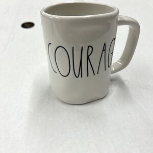 Rae Dunn Ceramic Courage Mug